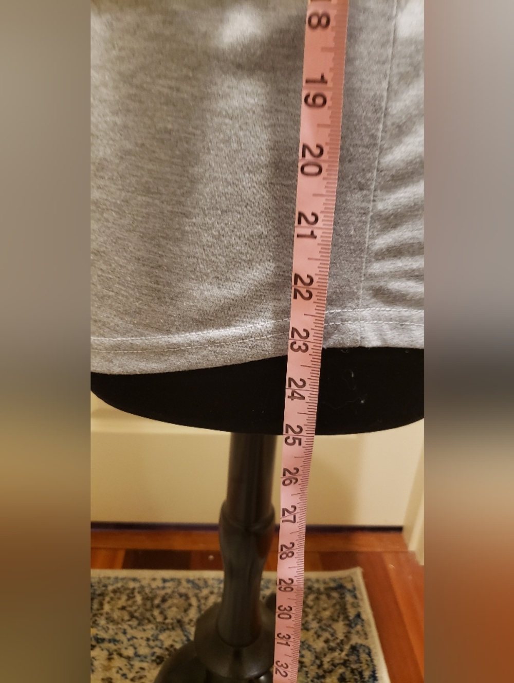 Cricut "Tiffany & Co." Womens Gray Tee with Blue Skull Graphic - Picture 12 of 12